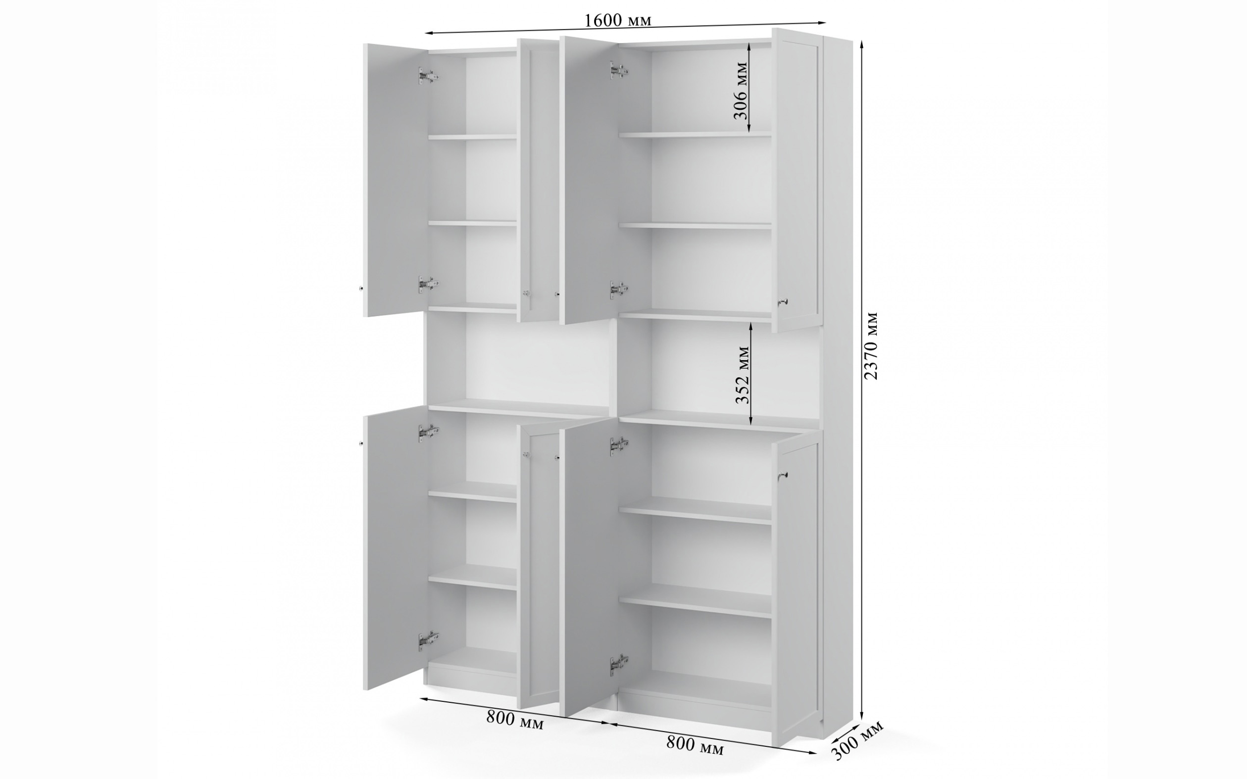 Gupan Билли 16 стеллаж фото 6